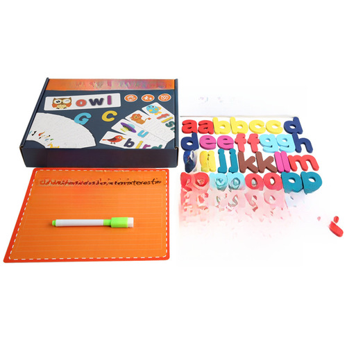 Amazon Fun Magic Word Puzzles Game for Kids Educational Toy 26 English Letters Preschool Color Recognition Toy