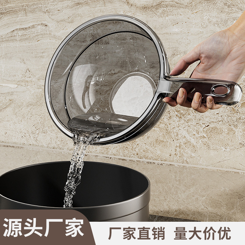 源メーカー透明水瓢箪プラスチック大サイズ厚い水匙家庭用大容量浴室入浴水洗い|undefined