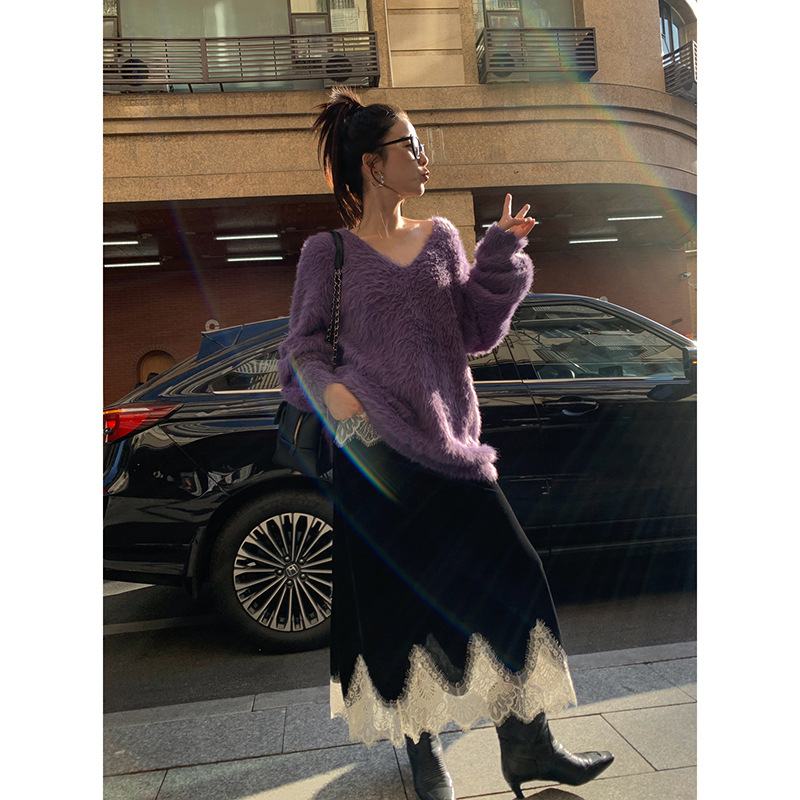 Interpretation of beauty NEWOPEN 2024 winter French Hepburn style…