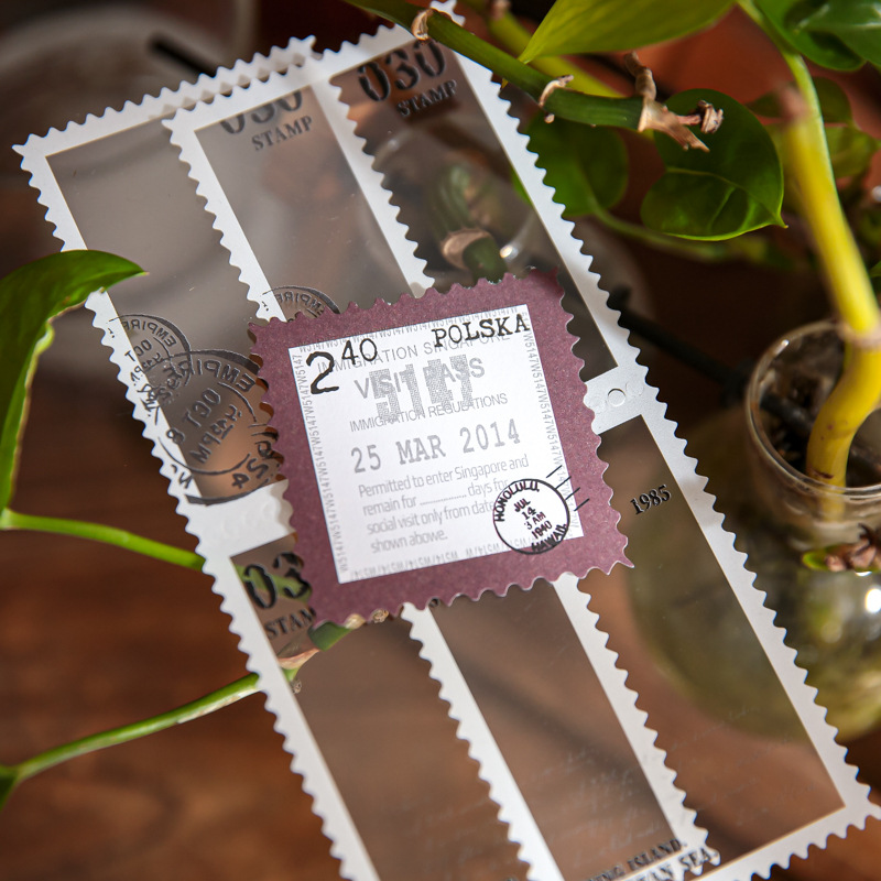 Papel Sr. Retro Memoria de Papel Serie de Fragmentos de Cámara Creativa Agujero Decoración de Cuentas de mano Papel Decoración