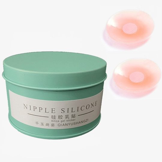 Factory direct supply non-woven disposable breast patch breathable anti-bump silicone breast patch lifting breast patch breast patch