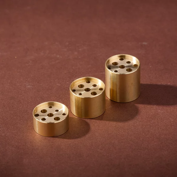 Nine-Hole Incense Insert Brass Mini Incense Rack Creative Household Multi-Functional Incense Burner Base Zen Ornaments Yiwu Wholesale