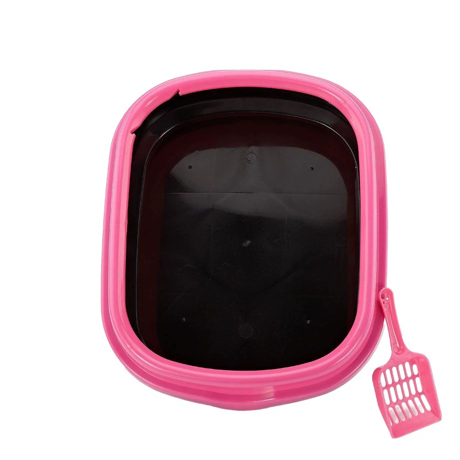 * Carolver черный цвет крышка Овальный кошачий Туалет Доставка Лопата