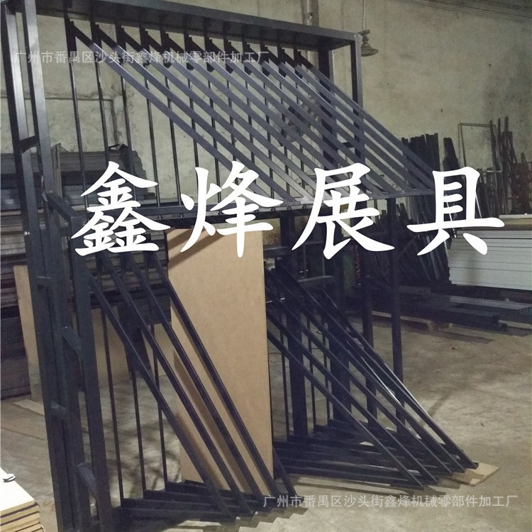 鑫烽强化木地板翻页PVC大理石展具展示柜样板展览陈列实木展示柜