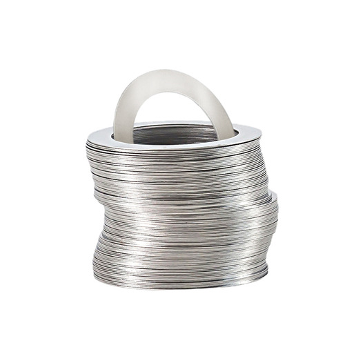 Factory direct sales 304 stainless steel ultra-thin gasket metal screw seal M3-M40 enlarged round flat gasket