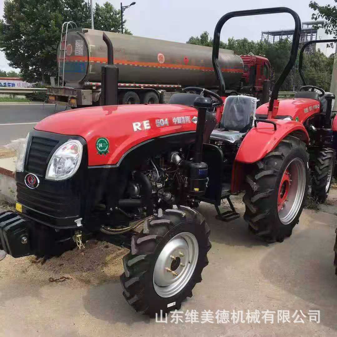 洛阳504农用四轮拖拉机 四驱多用途耕地犁地机 东方红发动机