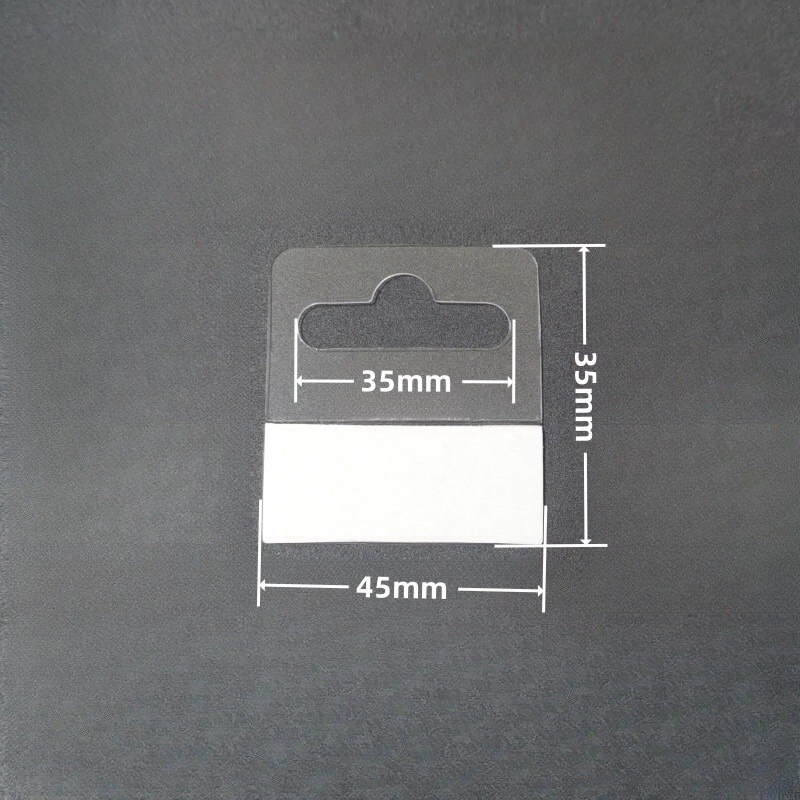 Perno de avión 35*45*0,4mm * PET/PVC/PP * Transparente