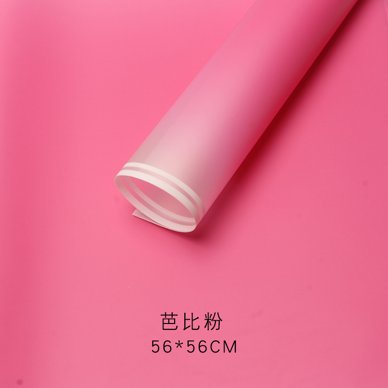 Comercio exterior explosivo embalaje de flores de dos colores borde gradiente Milán doble línea de papel de flores regalos floral tienda