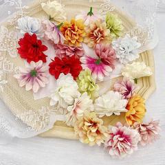 Simulated flower set embroidery balls, diy handmade headwear, hair ornaments, floral materials, wedding wall, scenery, clothing accessories