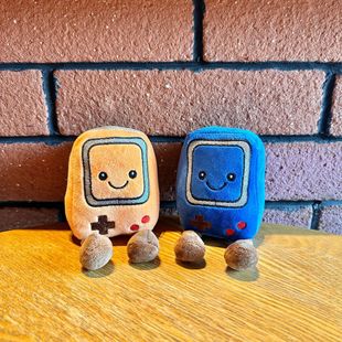 Cartoon Cute Game Console Plush Toy Super Cute Game Console Creative Small Pendant Doll Amusement City Grab Machine Doll