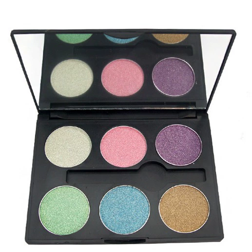 Eye shadow, makeup primer, cosmetics, 6 colors, 4 gram