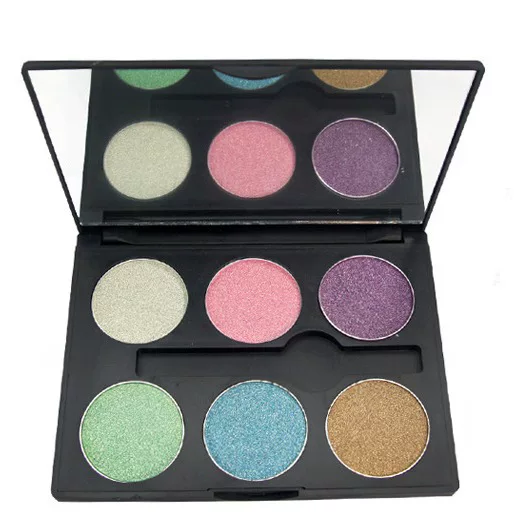 Eye shadow, makeup primer, cosmetics, 6 colors, 4 gram