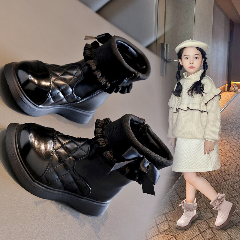 Modische Mädchenstiefel Für Herbst Und Winter Im Stil_voghion.com