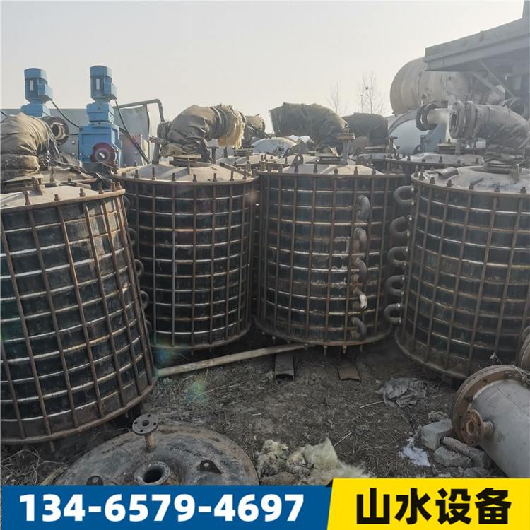 现货二手搪瓷片冷凝器 可拆卸冷却器 10平方搪瓷片式冷凝器