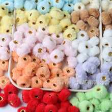 �羳����ëë�qͨ�׸��鴮��20mmֱ��ë������ diy�֙C��Ʒ���