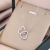 Design necklace stainless steel, chain for key bag , 2023 collection, trend of season, does not fade, light luxury style, simple and elegant design