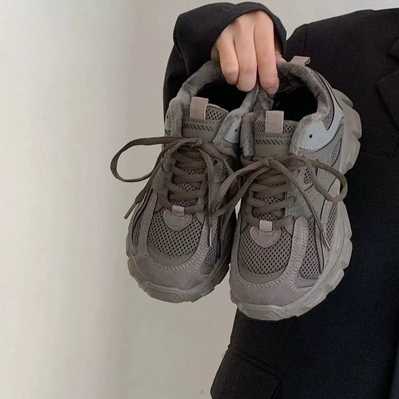 Rins Ретро маленький монстр папа обувь женский 2024 осень и зима