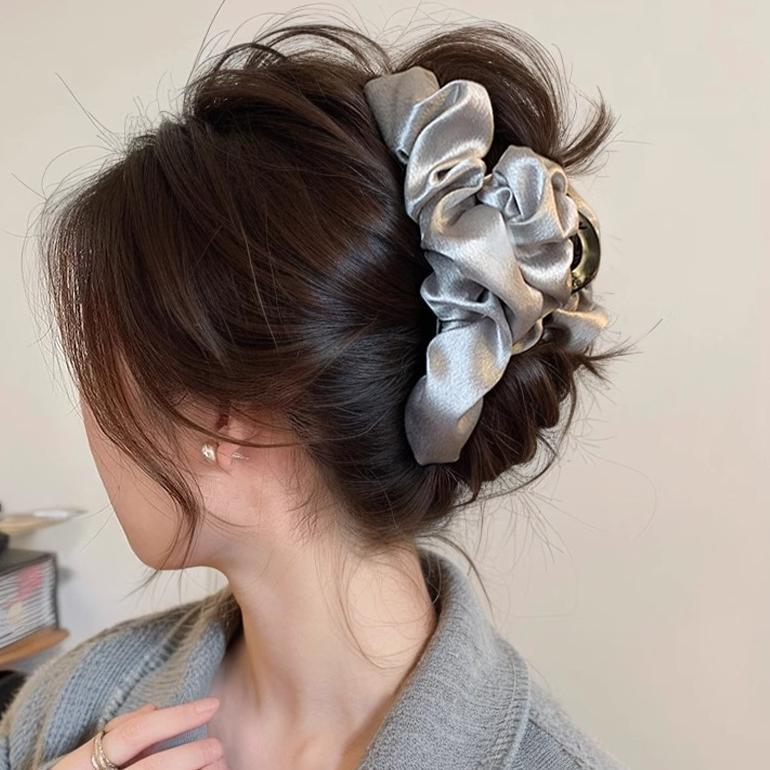 後頭部用の高級感のあるヘアクリップ、フレンチニッチの高級感のあるヘアクリップ、髪のボリュームを際立たせる絶妙なヘアクリップ、大きな新しいスタイルのヘアクリップ|undefined