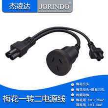 ÷�����^һ�ֶ��Դ��IEC320-C6�DC5+��������10Aһ�϶��D�Q��3о