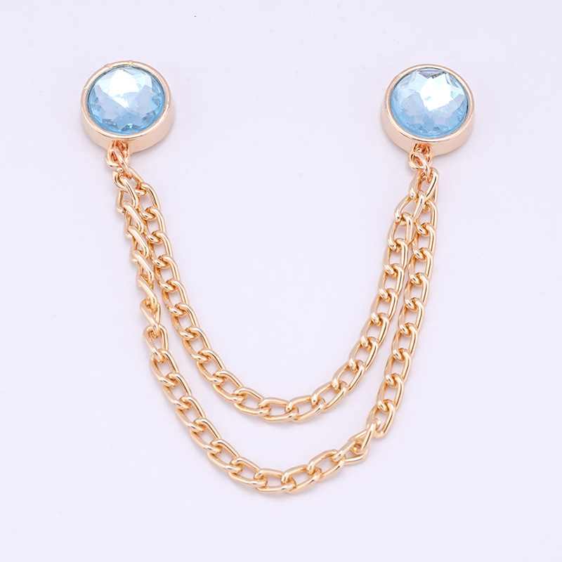 チェーンの磁気はズボンの足を引きずることを防ぎます。金属の磁気は袖口を固定します。