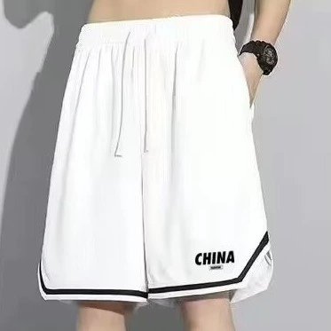Легкие летние тонкие oversized баскетбольные шорты для подростков, корейский стиль, повседневный отдых, множество цветов и размеров