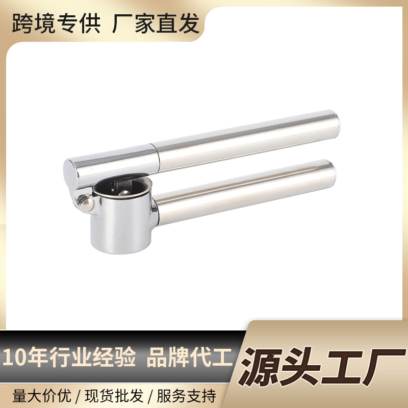 Multifunctional Zinc Alloy Stainless Steel Manual Garlic Press Household Garlic Peeler Garlic Press Garlic Press