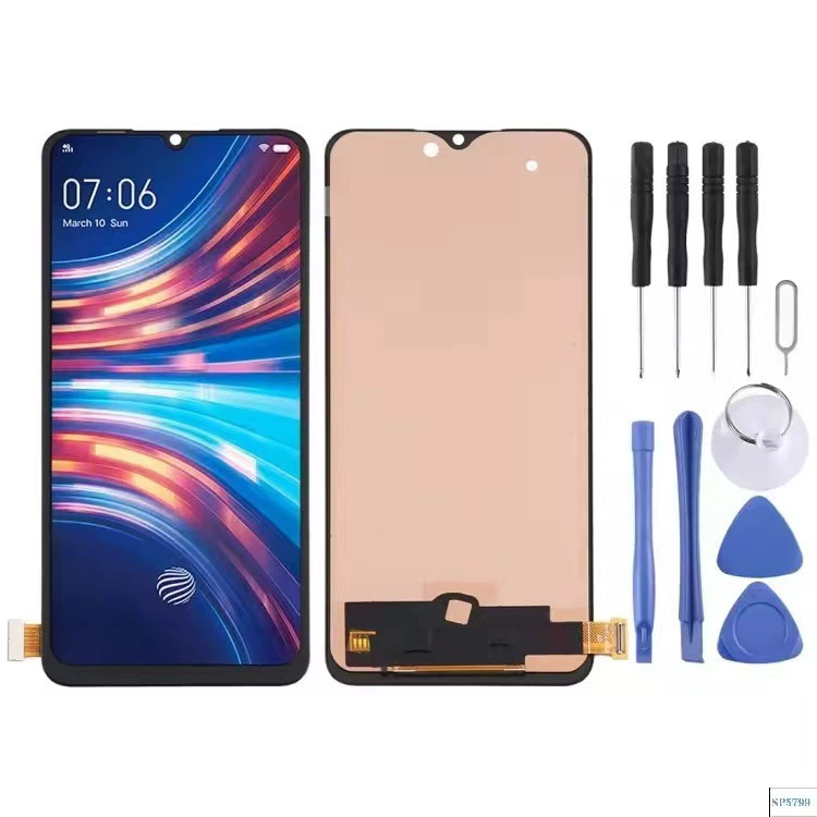 Подходящ для сборки экрана Vivo Y7s, LCD-данные дисплея для Vivo S1/Y9s/Z5/IQOO Neo, сенсорный экран