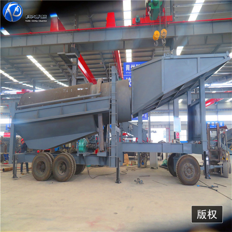 洗砂机淘金设备 广西小型选金机器 陆地旱地筛分砂金提取设备