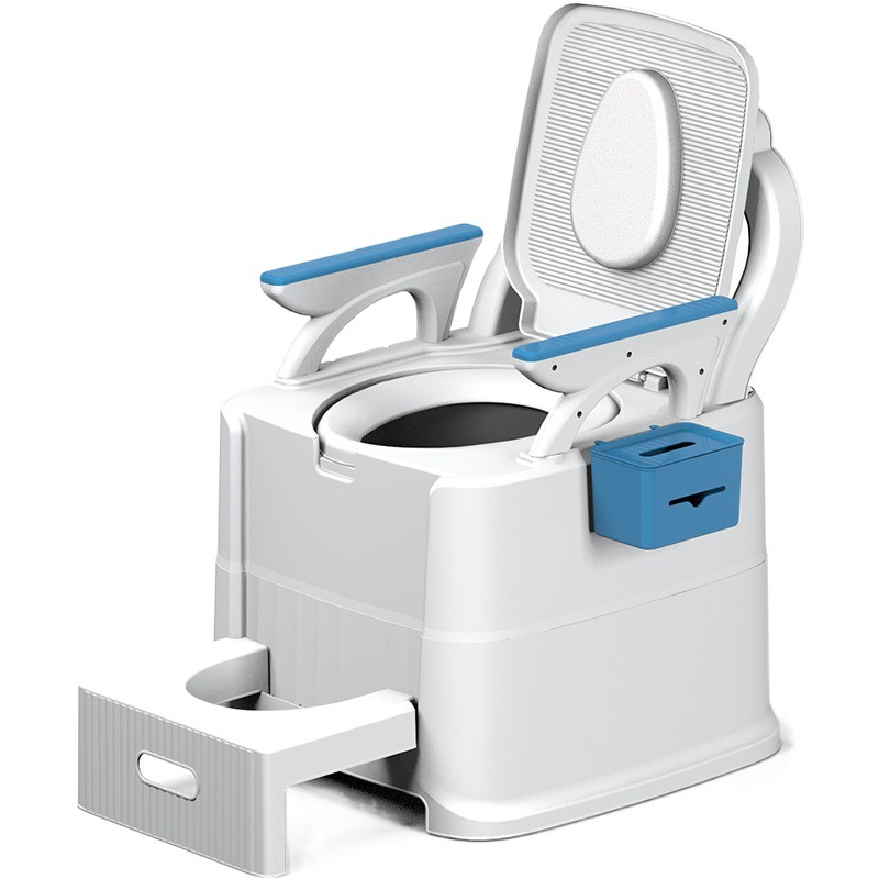 Removable Toilet Adult Toilet for Pregnant Women Household Portable Toilet Bucket for the Elderly Stool Deodorant Potty for the Elderly