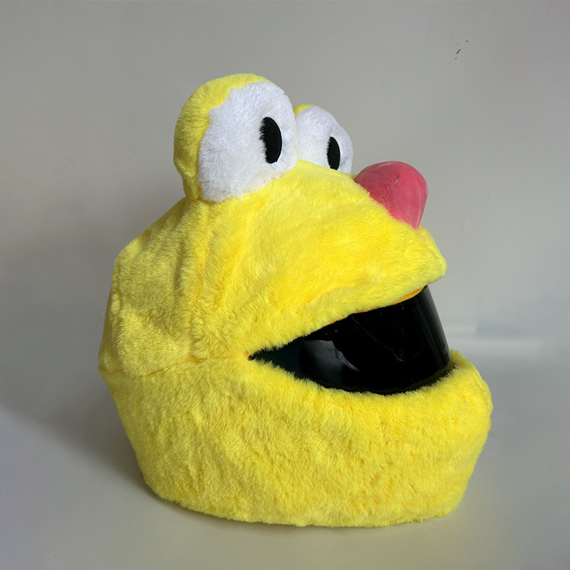 Cubierta de casco de motocicleta Cubierta de casco de felpa puntual Cubierta de casco completo Cubierta de casco de motocicleta Tacón de viento Moda de moda