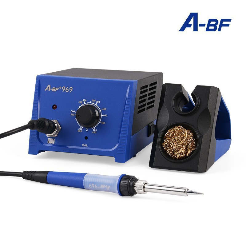 A-BF/不凡ABF-969工业级可调恒温电焊台电烙铁维修焊接工具75W