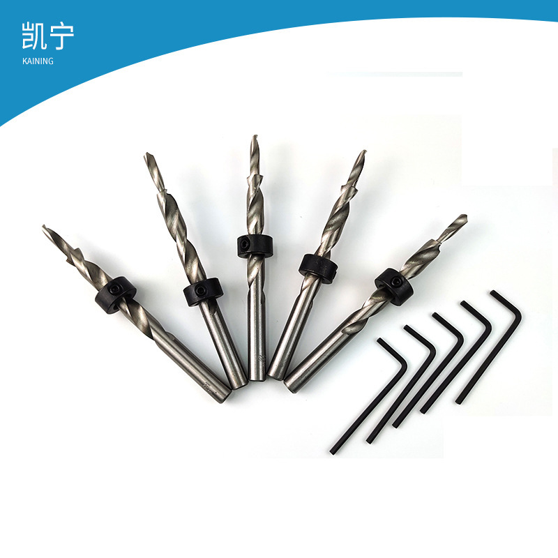 高速钢木工斜孔定位 斜孔钻台阶钻麻花钻工厂供应