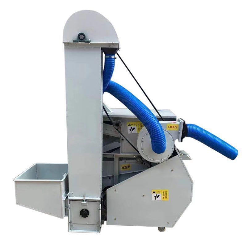 小麦精选机多功能玉米水稻大豆种子去杂脱芒选种机净粮食振动筛选