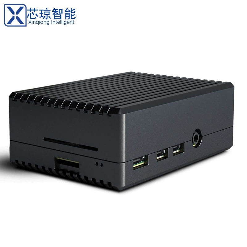 树莓派 4B aluminum alloy shell raspberry pi 4th generation type B armor heat dissipation metal shell