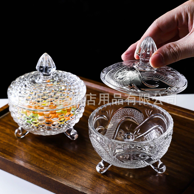 Glass creative storage system, storage box, European style