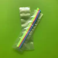 Спотовая гладкая нейлоновая вакуумная сумка прозрачная пищевая свежая вакуумная упаковка пластиковый пакет оптом 100 шт.
