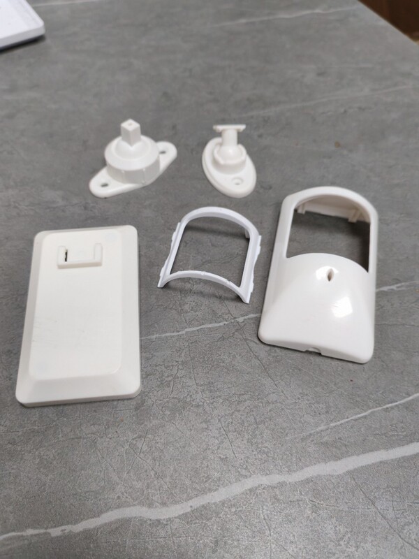 Wall-mounted infrared probe shell security shell plastic shell multi-angle adjustment