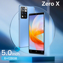 跨境手机Zero X1+8GB可拆卸后盖智能手机外贸爆款工厂直发5.0尺寸