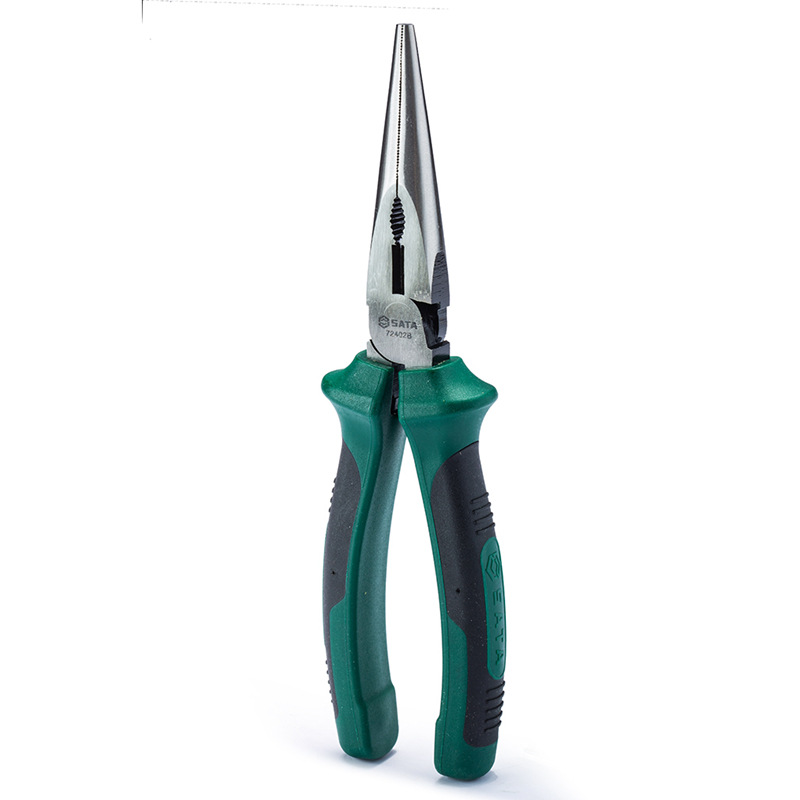 世达工具省力型尖嘴钳尖咀钳6寸72401B 8寸72402B