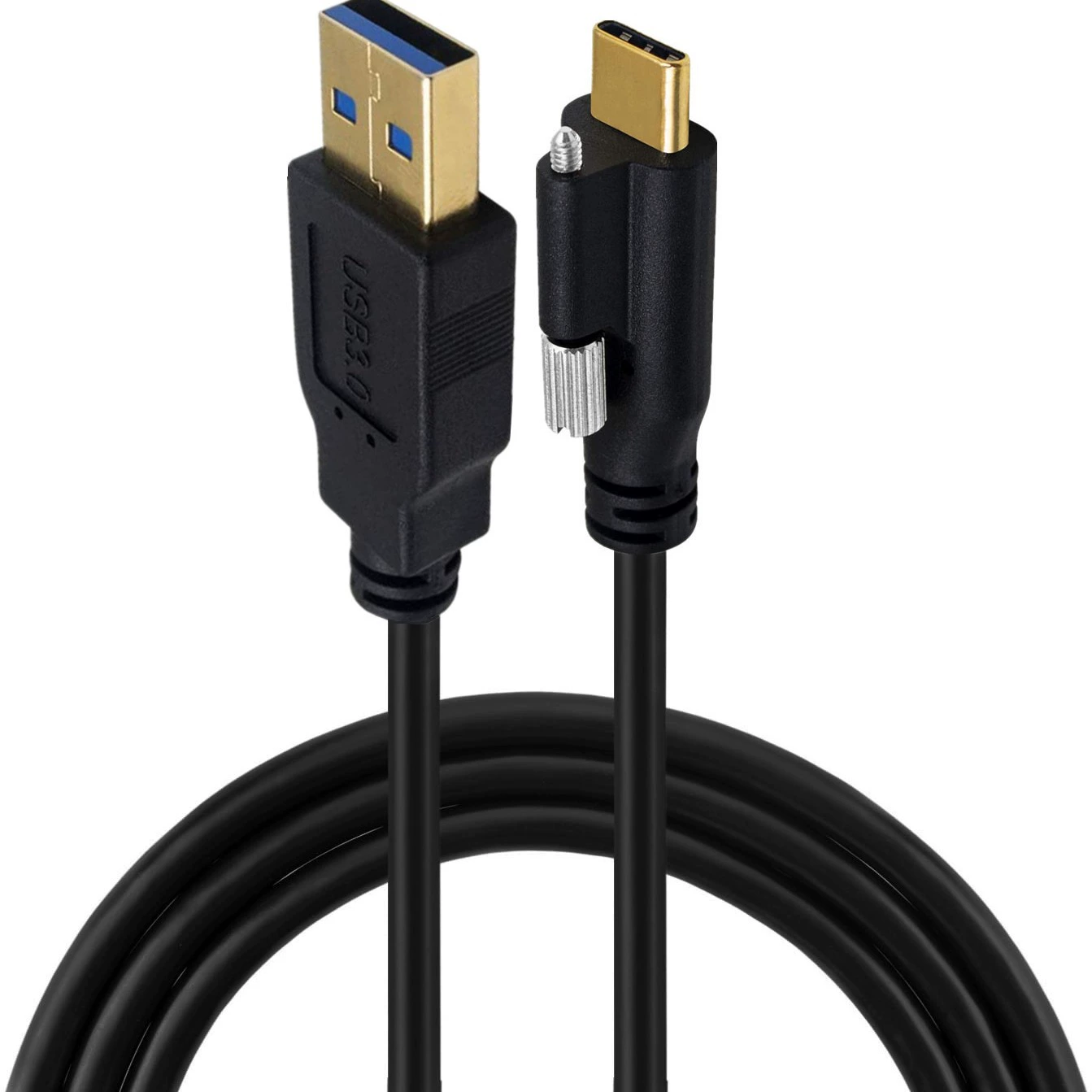 Позолочённый USB3.1Type-C на USB3.0, шайба болтовый промышленный замок панели данных
