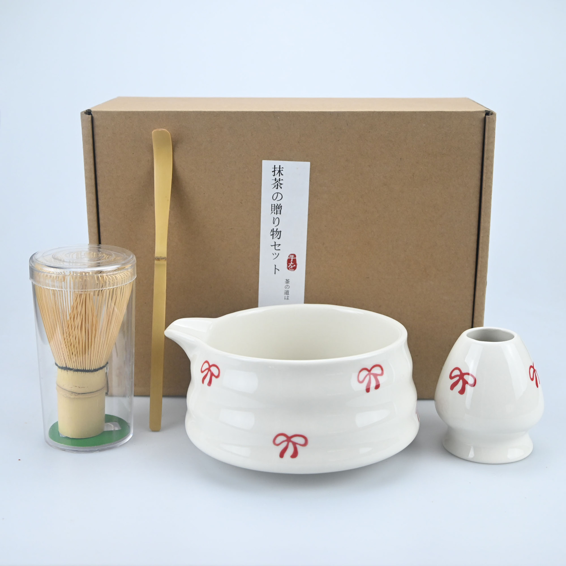 蝴蝶结抹茶碗茶具配件日式茶筅立厂家供应设计制作陶瓷抹具配件百