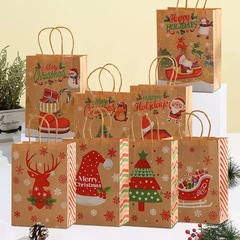 クリスマスパーティーのギフトバッグサンタクロースのギフト包装ハンドバッグクリスマスイブクリスマスキャンディー包装袋