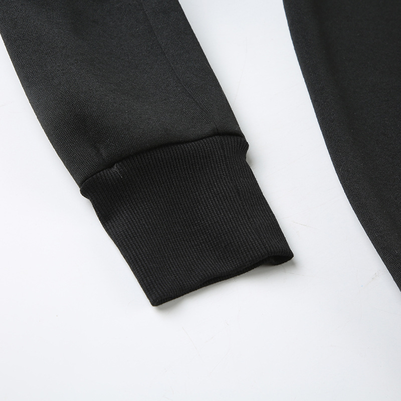 Retro Five Pointed Star Element Printing Fur Collar Coat Slim Pocket Stitching Double Headed Zipper Autumn Winter Sweatshirt