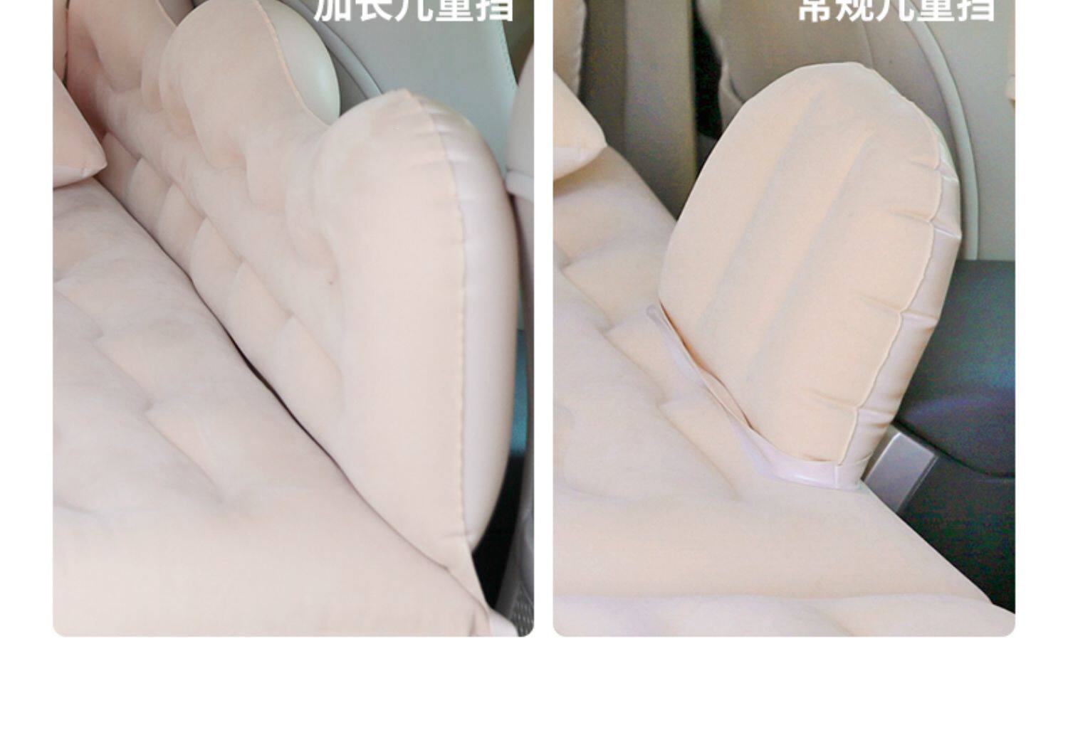 Suitable for car inflatable beds, car air mattresses, car back seat sleeping pads, car sleeping tool for children, and in-car travel
