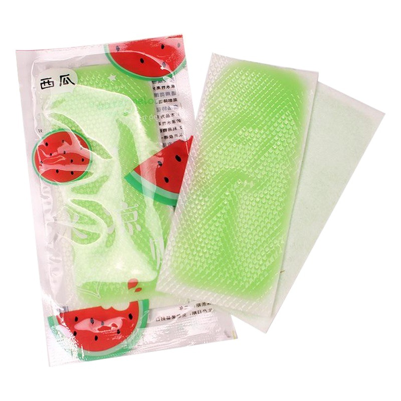 Summer Cooling Stickers for Students' Military Training, Heat-Relieving Ice Stickers, Cartoon-Flavored Fruit Cooling Stickers, Mobile Phone Cooling Stickers