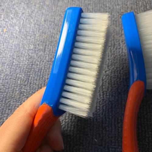 Factory Wholesale High-Quality Silicone Handle Nano Brush Imported Fiber Cleaning Colorful Craftsmanship Polishing Brush Craftsmanship Brush