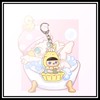 Cartoon acrylic keychain