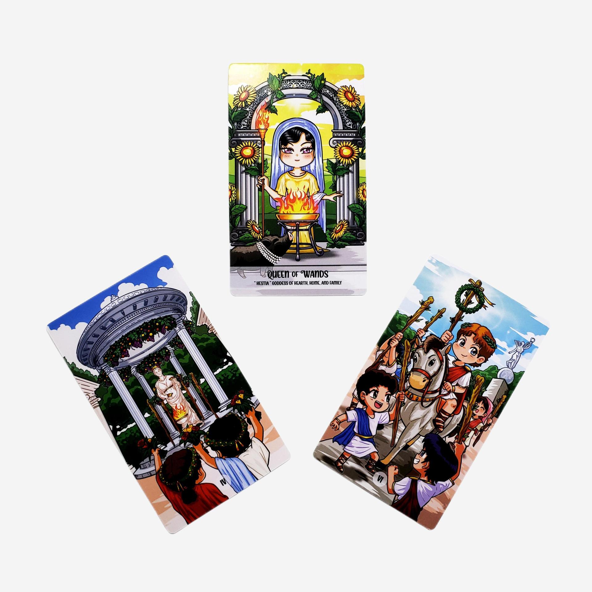 Gioco di carte tarot greco pythia per feste e party games_voghion.com
