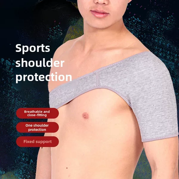 Pressurized Shoulder Brace, Single Shoulder Fixation, Anti-Strain Injury, Four-Season Warmth, Bamboo Charcoal Elastic Protective Gear, Manufacturer Wholesale