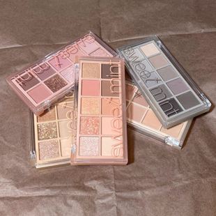 sweet mint new Plate 10 Color eye shadow plate sequins glitter Pearl mashed potatoes matte ins a generation of hair